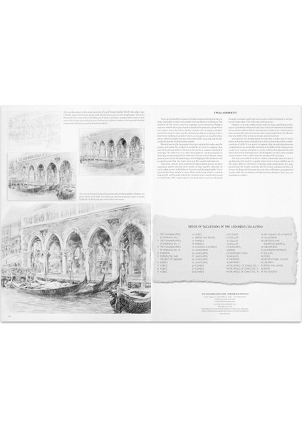 Desen Kitabı Venetian Sceneries N: 14 Venedik Sahneleri N: 14 indirimleri