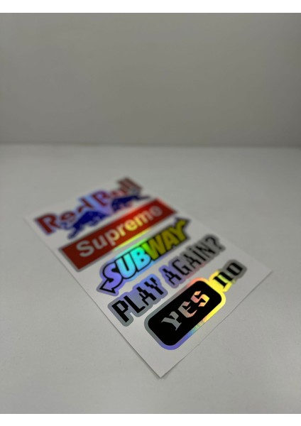 Hologram Arka Cam Sticker Etiket Model 004 modelleri