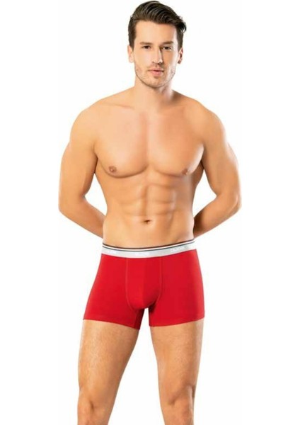 Erkek Dude Renkli Likralı Boxer 1300