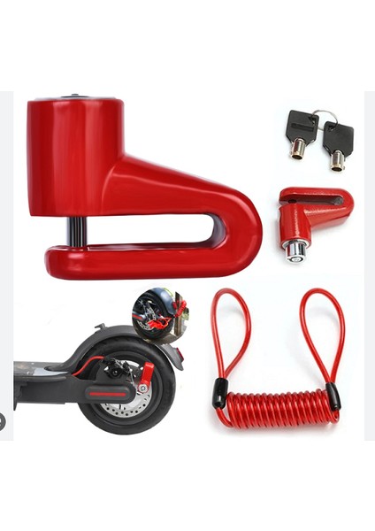 Disk Fren Kilit Çelik Bisiklet Kilidi Scoter Kilidi Motosiklet Kilidi fiyatları