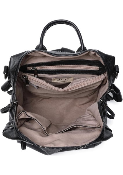 Yıkama Deri Sırt Askılı Kadın Çantası 21-K Barcelona 1909 indirimleri