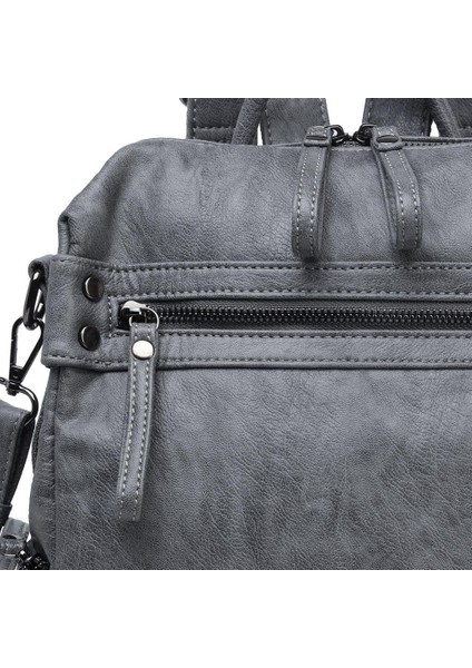 Yıkama Deri Sırt Askılı Kadın Çantası 21-K Barcelona 1909 fiyatları