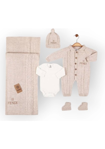 Baby Marka Fany Vdesen Triko Set Unisex 0-6 Ay
