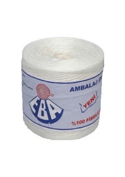 Ebaa Ambalaj Ipi Çuval Ağzı Ipi Fibrilize Ürün Dayanıklı Kolay Bağlanır Çözülmez 1000 gr
