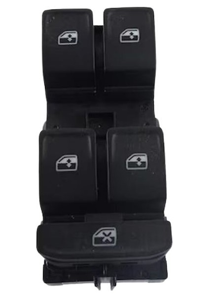 Volkswagen Passat B8, Golf 7, 8, T-Cross, Taigo, T-Roc, Tiguan Cam Açma Anahtarı 4 Lü 5G0959857D