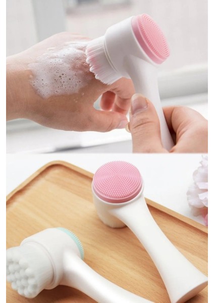 Çift Taraflı Yüz Temizleme Fırçası ve Peeling Fırçası Bakım fiyatları