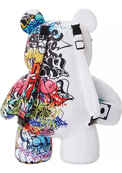 Sprayground Yarım Graff Ayı Sırt Çantası