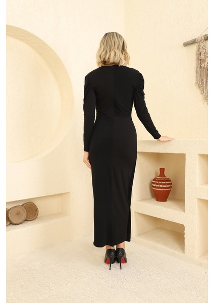 Taş Detaylı Balık Abiye Elbise indirimleri