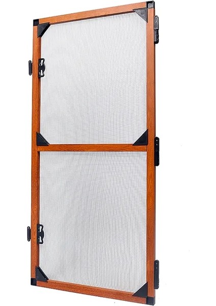Menteşeli Kapı Sinekliği KAHVERENGİ ALTINMEŞE MAX. 90 X 210 cm ye kadar İSTEDİĞİNİZ ÖLÇÜYÜ VEREBİLİRSİNİZ