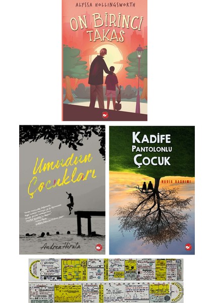 On Birinci Takas / Umudun Çocukları / Kadife Pantolunlu Çocuk 3 Kitap Set (Matematik Öğreten Cetvel)