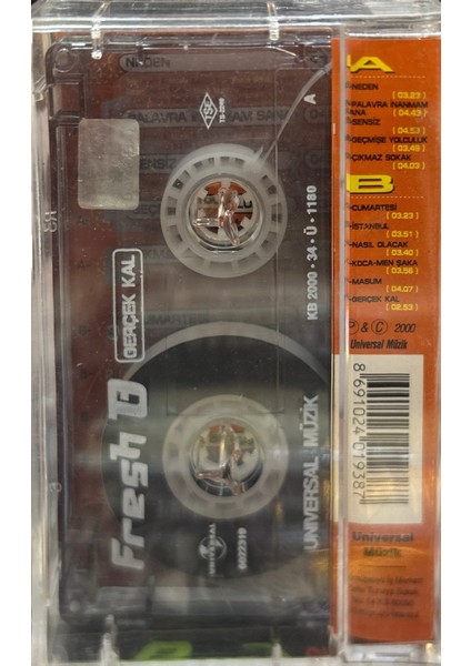Fresh B. – Gerçek Kal 2000 Baskı Hip-Hop (Kaset) fiyatları