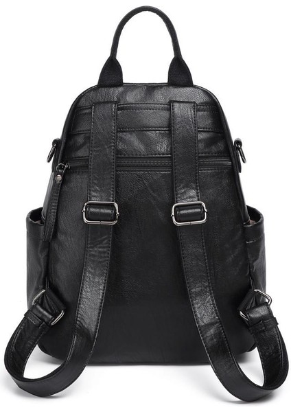 Yıkama Deri Sırt Askılı Kadın Çantası 21K Barcelona 1914 indirimleri