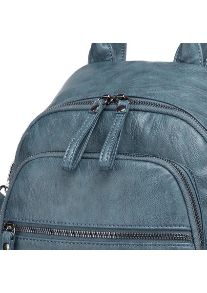 Yıkama Deri Sırt Askılı Kadın Çantası 21K Barcelona 1914 fiyatları