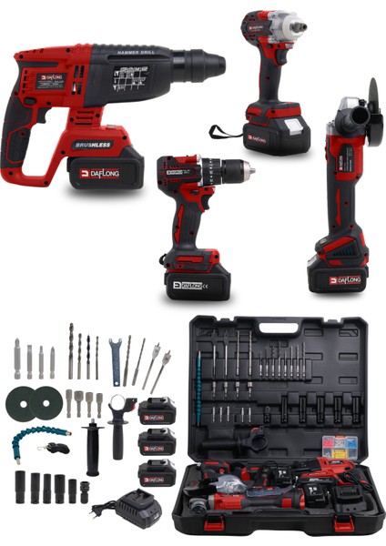 Professionel Special Kırmızı Kömürsüz Ultra 4'lü Set