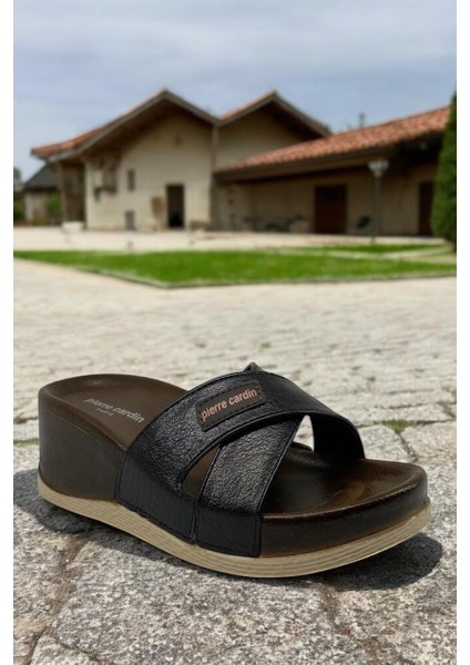 Pc 7010 Siyah Tam Ortopedik Günlük Kadın Terlik