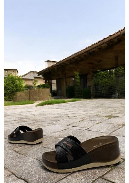 Pc 7010 Siyah Tam Ortopedik Günlük Kadın Terlik indirimleri