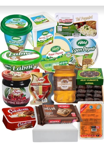 Sahur Paketi Kahvaltı Seti 13 Parça