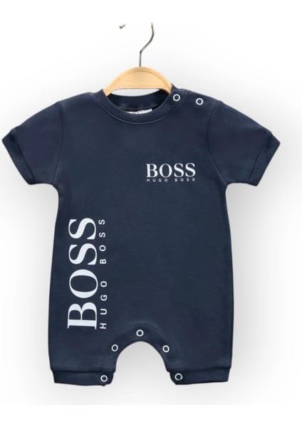 Baby Marka Bossa Desen Çıtçıtlı Tulum Unisex 6-24 Ay