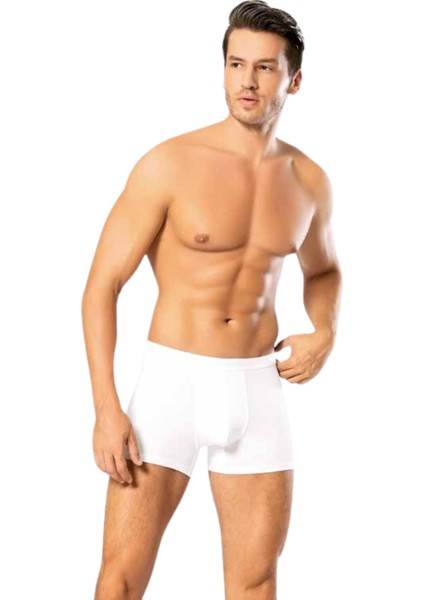 Erkek Dude Ince Bel Lastikli Likralı Boxer 1200