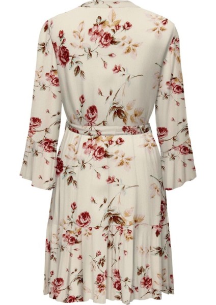 Onlclemmentıne Lıfe 3/4 Dress Wvn Noos Krem fiyatları