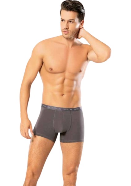 Erkek Dude Ince Bel Lastikli Likralı Boxer 1200