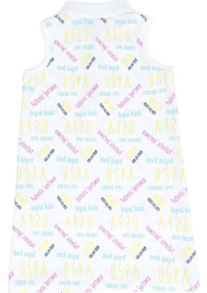 U.s. Polo. Assn. Kız Çocuk Beyaz Örme Elbise modelleri