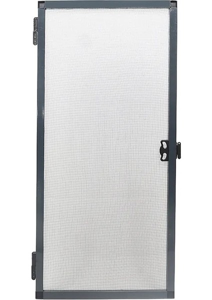 Menteşeli Pencere Sinekliği Antrasit max.70 cm x 130 cm ( İstenilen Ölçüde)