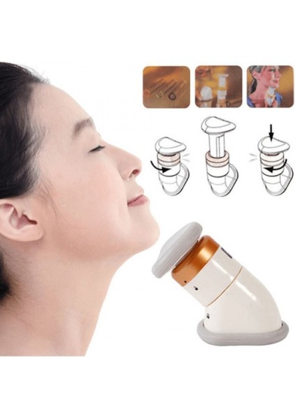 Gıdık Giderici Masaj Aleti Neckline Slimmer Gıdı Eritme Cihazı Çene Masaj Aleti Boyun Masaj Cihazı