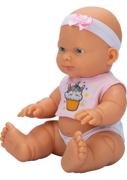 Ada Bebek 23 cm - Pembe Fiyonk Pembe Bluz