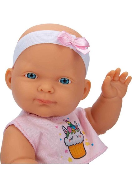 Ada Bebek 23 cm - Pembe Fiyonk Pembe Bluz