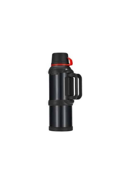Travel Pot Çelik Termos 4 Litre - Siyah