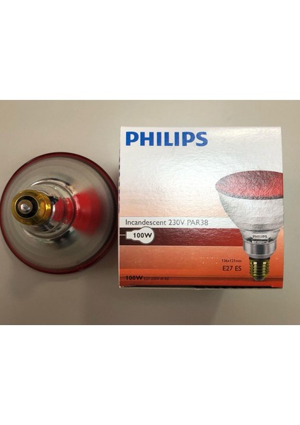 Phılıps Par 38 220V 100W Infared Lamba