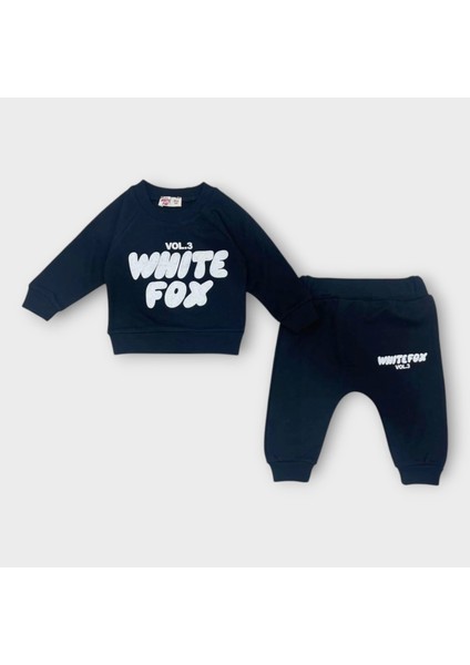 Baby Marka Baskılı Vitfax Desen Ikili Takım Unisex 6-24 Ay