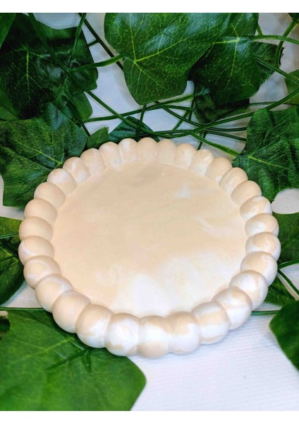 3'lü Dekoratif Tabak Seti - Mum Sunum Makyaj Ikram Takı Çok Amaçlı - El Yapımı modelleri