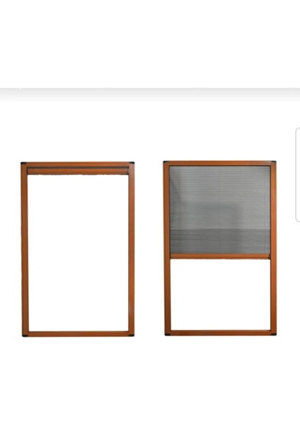 Akordiyon Pileli Pencere Sineklik Altınmeşe, max.70 X1 30 cm.(İstenilen Ölçüde)