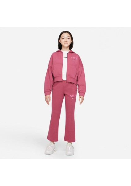 Sportswear Çocuk Bordo Eşofman Altı