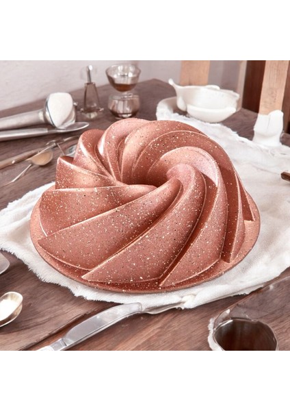 Eda 4'lü Kek Kalıbı Seti Rose Gold