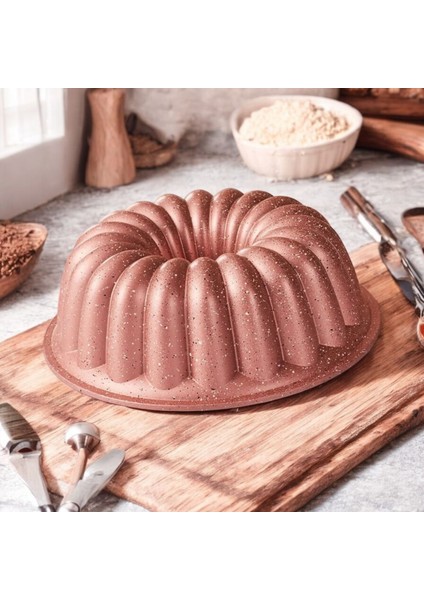 Eda 4'lü Kek Kalıbı Seti Rose Gold