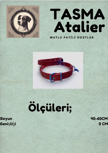 Büyük Boy Köpek Tasması 45 – 60cm fırsatları