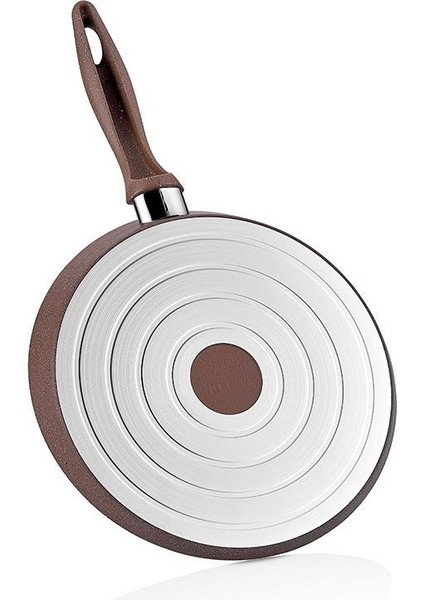 SF5432GR Granit Line Kahverengi Krep Tavası 32 cm