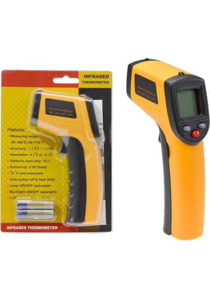 Lazer Termometre GM320