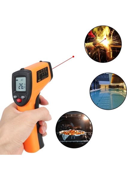 Lazer Termometre GM320