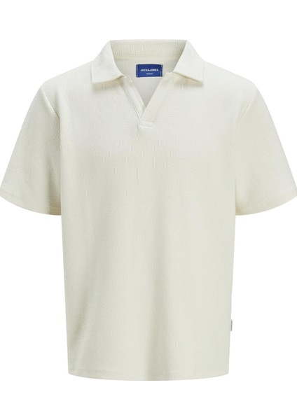 Jorıslıngton Texture Polo Ss Beyaz
