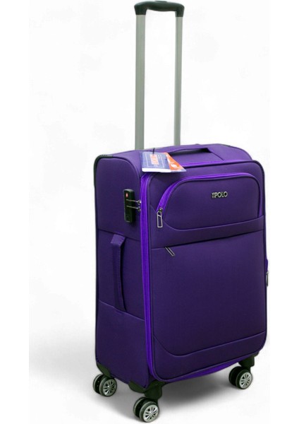 Mor Kabin (Küçük) Orta ve Büyük Boy 3'lü Carry-On Lüks Kumaş Valiz Seti ES0011 fiyatları