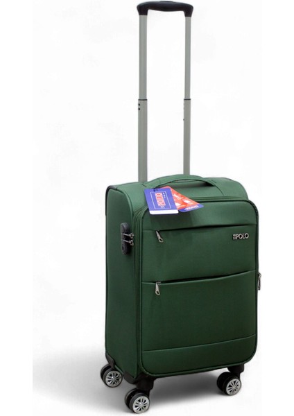 Haki Kabin (Küçük) Orta ve Büyük Boy 3'lü Carry-On Lüks Kumaş Valiz Seti ES0052 modelleri