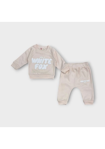 Baby Marka Baskılı Vitfax Desen Ikili Takım Unisex 6-24 Ay
