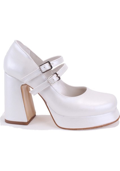 DZA07-337566 Sedef Platform Topuklu Kadın Ayakkabı fiyatları