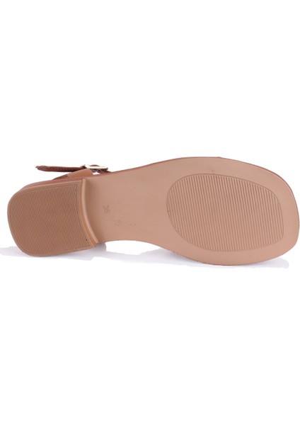 DZA07-60216243 Taba Günlük Ortopedik Deri Spor Kadın Sandalet fırsatları