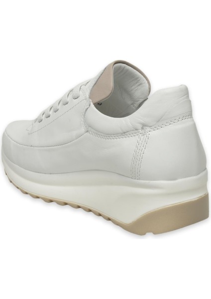 D25YA-3475-B Kadın Deri Casual Ayakkabı Bej fırsatları