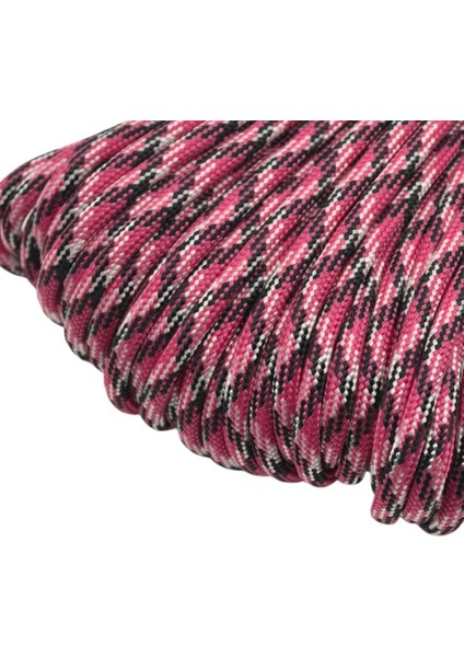 Polyester Paracord Ip 660 Lb 4 mm Fuşya Desenli 30 Metre fiyatları
